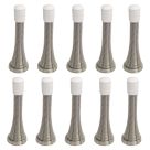 Smith & Locke Cylinder Door Stops 24 x 79mm Satin Nickel 10 Pack