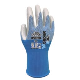 Wonder Grip WG-522W Bee-Tough Gloves Blue/White Large
