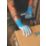 Wonder Grip WG-522W Bee-Tough Gloves Blue/White Large
