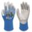 Wonder Grip WG-522W Bee-Tough Gloves Blue/White Large