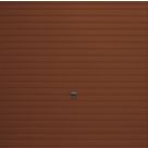 Gliderol Horizontal 8' x 6' 6" Non-Insulated Frameless Steel Up & Over Garage Door Clay Brown