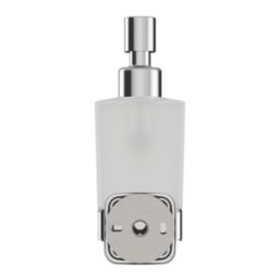 Swirl Swindale Wall-Mounted Bathroom Soap Dispenser Chrome 250ml