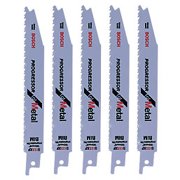 Bosch  S123XF Metal Reciprocating Saw Blades 150mm 5 Pack