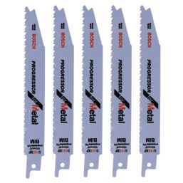 Bosch  S123XF Metal Reciprocating Saw Blades 150mm 5 Pack