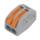 Wago 222-412 32A 2-Way Lever Connectors 50 Pack