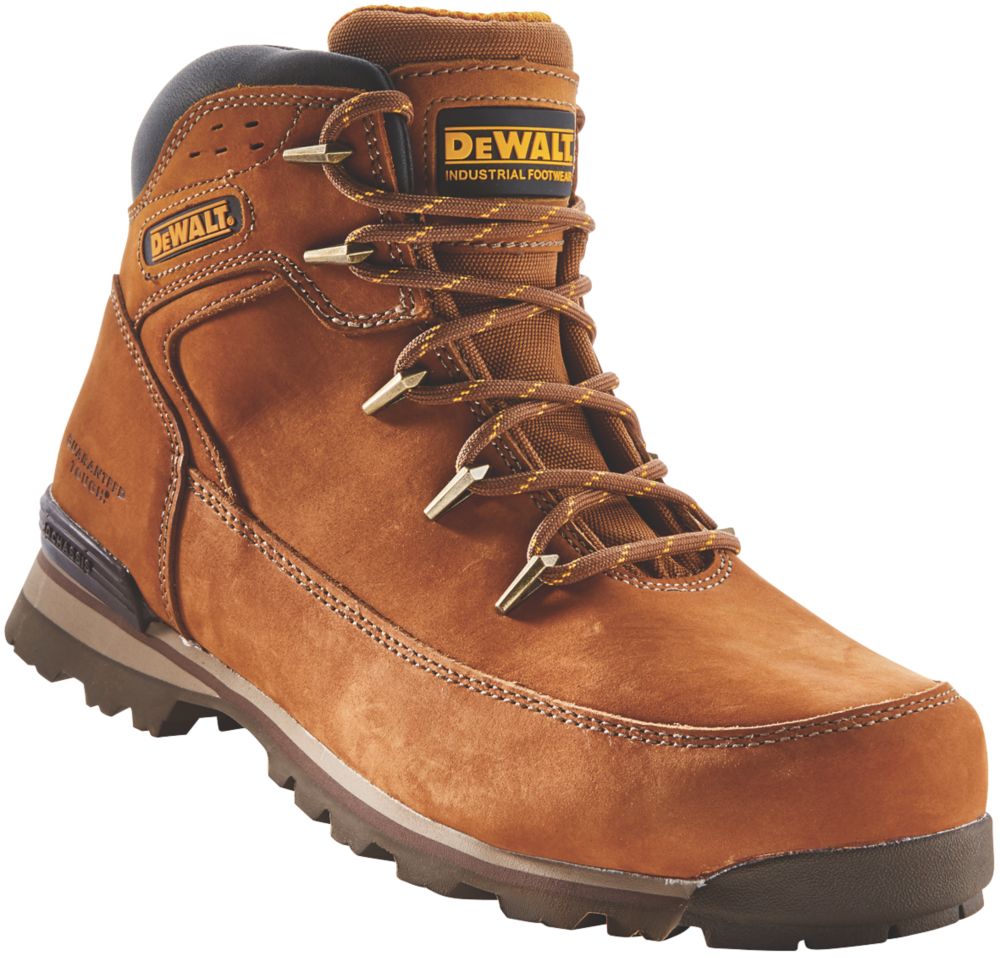 Dewalt hydrogen shop safety boots tan