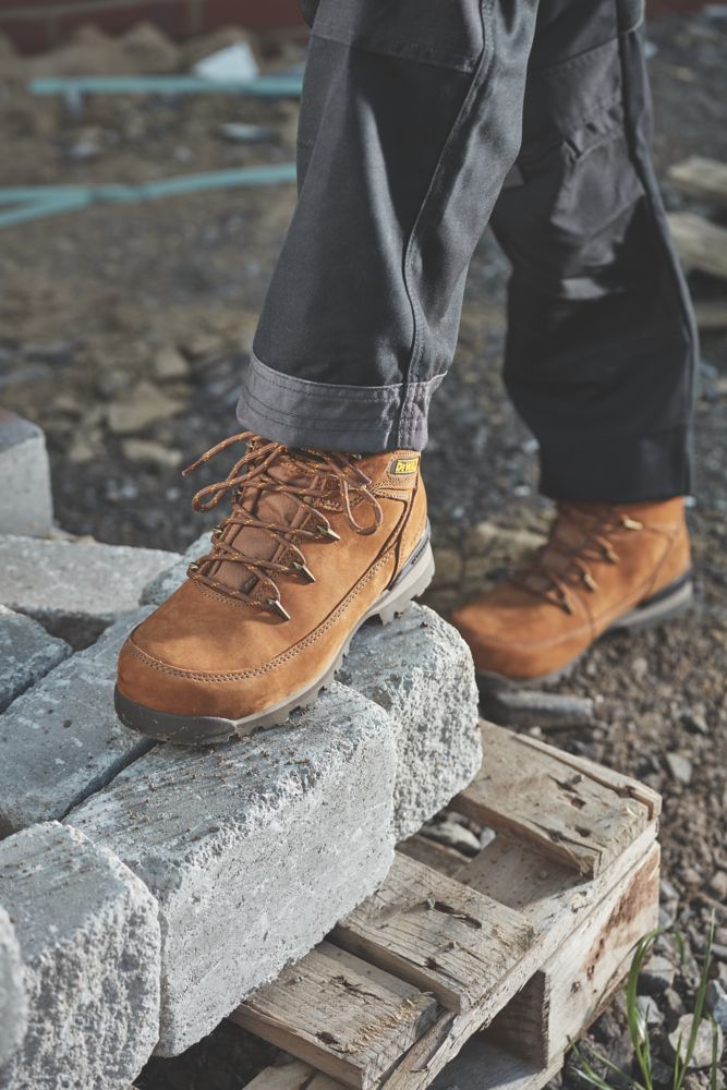 DeWalt Hydrogen Safety Boots Tan Size 11 Screwfix
