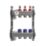Warmup 3 Port S3 Underfloor Heating Manifold Stainless Steel