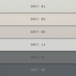 LickPro  Grey Peel & Stick Paint Samples 6 Pack