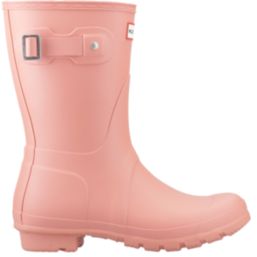 Hunter Original Short Boot Size 7 Womens Terracotta Non Safety Wellies