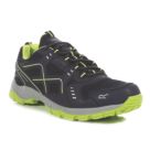 Regatta Vendeavour Size 9  Navy / Lime Punch Waterproof  Non Safety Trainers