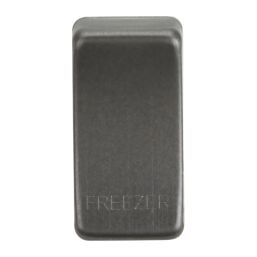 Knightsbridge 'FREEZER' Switch Cover Smoked Bronze