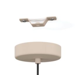 Eglo Valdiola Pendant Light Sandy/Brushed Brass