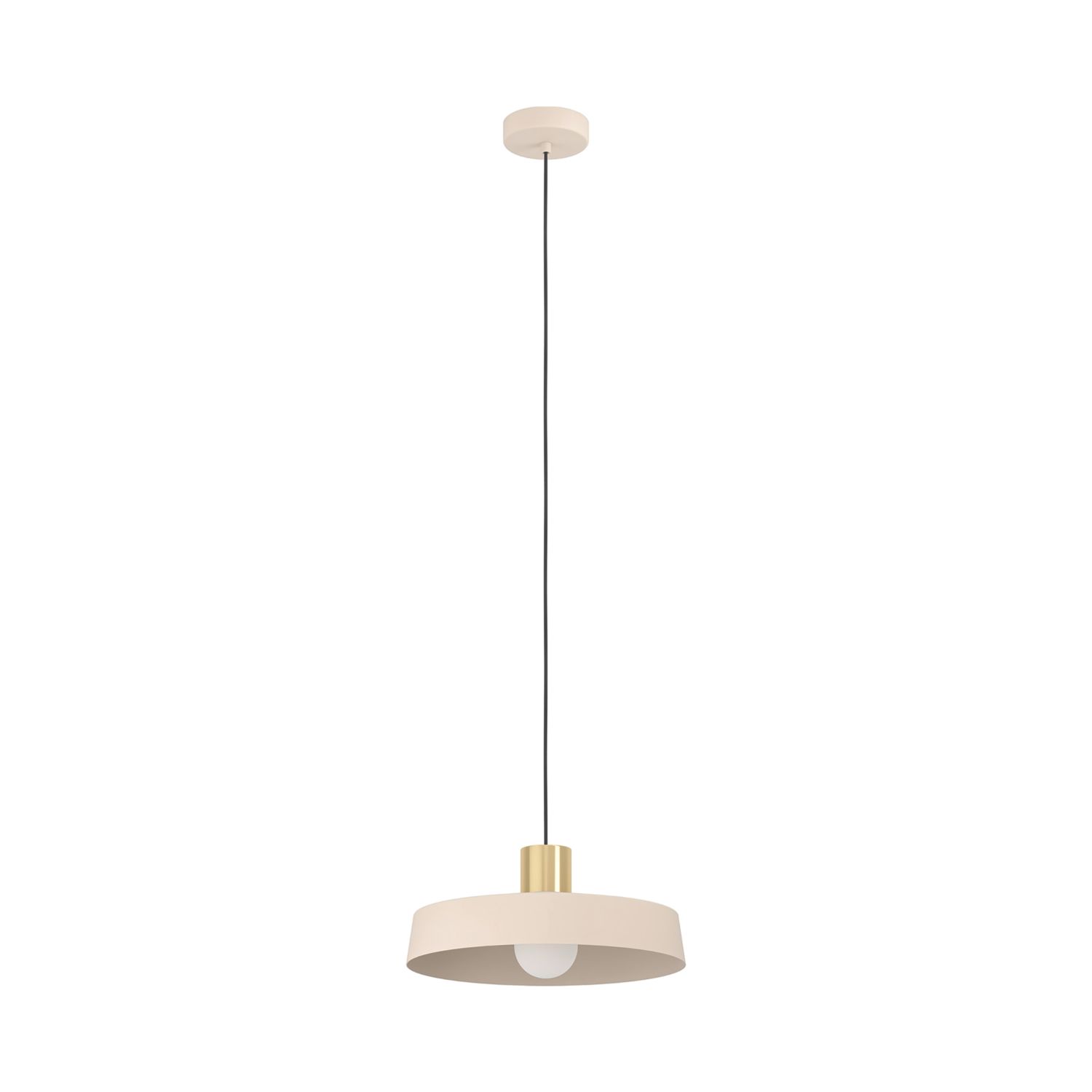 Eglo Valdiola Pendant Light Sandy/Brushed Brass (976CX)