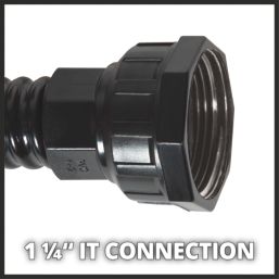 Einhell Suction Hose Black 7m x 0.984252"
