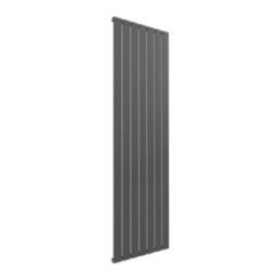 Reina Flat Single 1600mm x 514mm 3152BTU Anthracite Vertical Designer Radiator