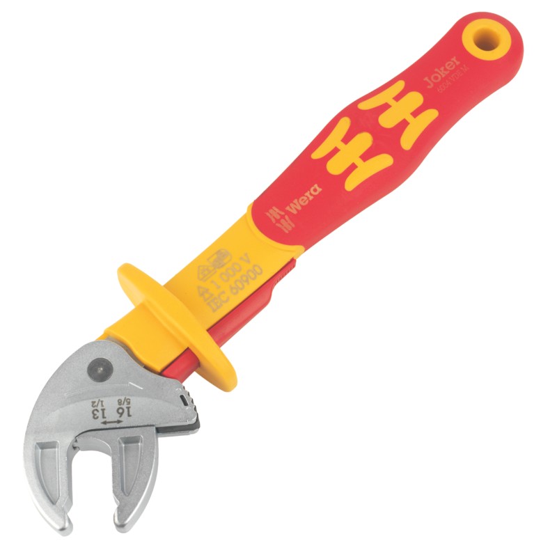 Wera 6004 Joker VDE M Ratchet Combination VDE Self-Setting Spanner Mixed