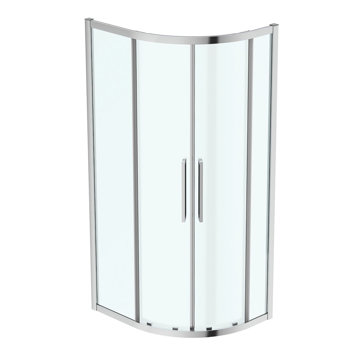 Ideal Standard I.life Semi-Framed Offset Quadrant Shower Enclosure Silver 800mm x 1000mm x 2005mm (976KU)