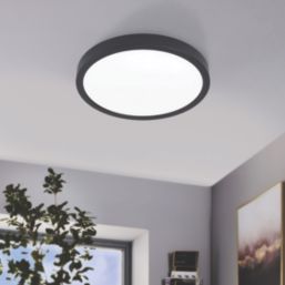 Eglo FUEVA 5 LED Ceiling Light Black 5W 2400lm