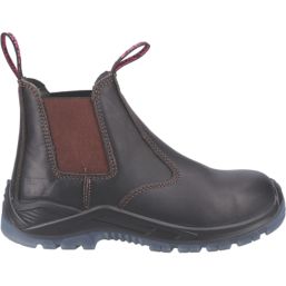 Hard Yakka Banjo  Ladies Safety Dealer Boots Brown Size 9