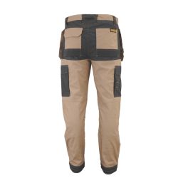 DEWALT Barstow Work Trousers Stone 32" W 31" L