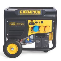 Champion CPG6500E2 5500W Frame Type Petrol Generator 120 / 240V