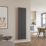 Azur Eclipse 1800mm x 480mm 3341BTU Anthracite Vertical Designer Radiator