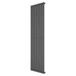 Azur Eclipse 1800mm x 480mm 3341BTU Anthracite Vertical Designer Radiator