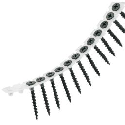 Easyfix  Phillips Bugle Coarse Single Thread Collated Thread Forming Drywall Screws 3.9mm x 32mm 1000 Pack