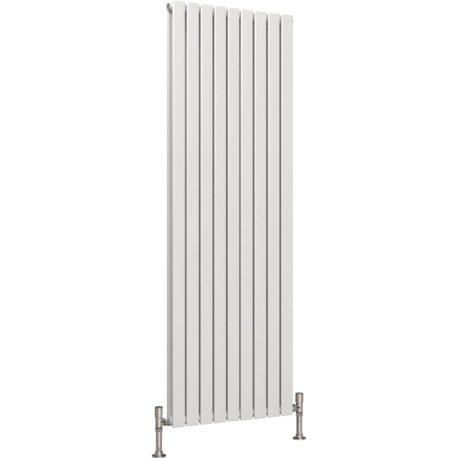Reina Harley Double 1800mm x 630mm 6241BTU White Vertical Designer Radiator (977EE)