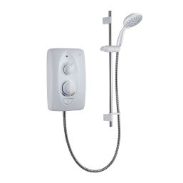 Mira Sprint Multi-Fit White 8.5kW Electric Shower - Screwfix