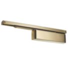 Rutland TS.11204 Fire Rated Cam-Action Overhead Door Closer Polished Brass