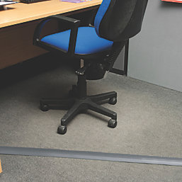 D-Line  Light Duty Floor Cable Cover 1.8m Grey