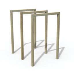 Forest Sleeper 5' x 8' (Nominal) Timber Arch 3 Pcs