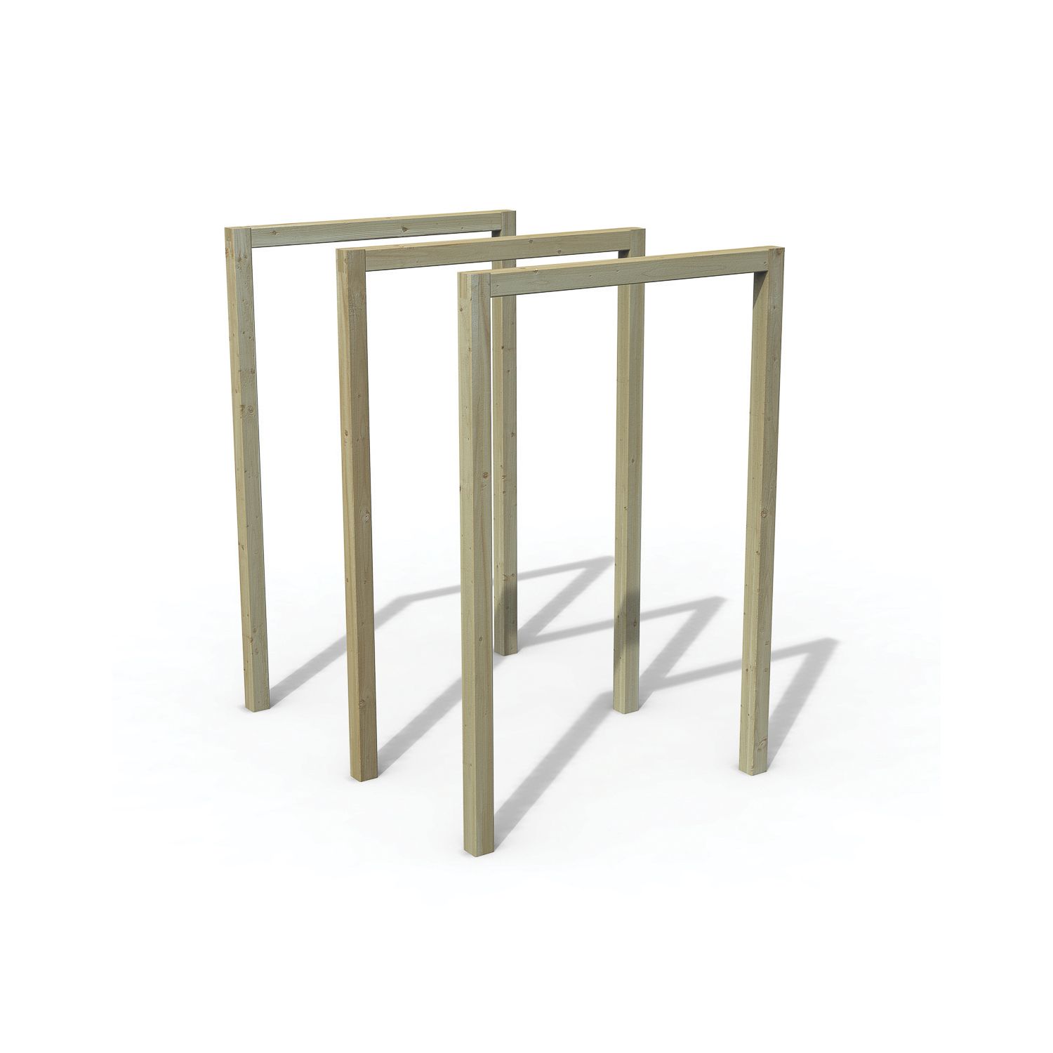 Forest Sleeper 5' x 8' (Nominal) Timber Arch 3 Pcs (977JN)
