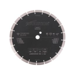 Refurb Evolution D300SEG-CS Masonry Segmented Diamond Blade 300mm x 22.2mm