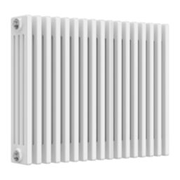 Reina 600mm x 785mm 4427BTU White Horizontal 4 Column Radiator