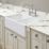 Wilsonart Matt Grey & White Marble Effect Compact Laminate Upstand 3000mm x 100mm x 12mm