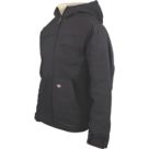 Dickies Sherpa Lined Duck  Jacket Rinsed Black X Large 46-48" Chest