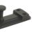 Smith & Locke Flat Door Bolt Matt Black 60mm