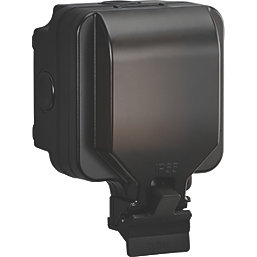 Knightsbridge  IP66 13A Weatherproof Outdoor Unswitched Fused Spur with LED