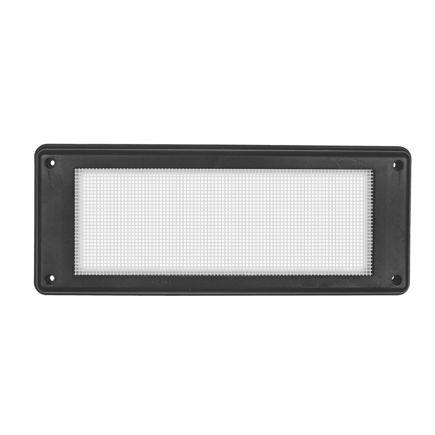 Metex Ventguard Black Rodent & Crawling Insect Airbrick Vent Cover (977YM)