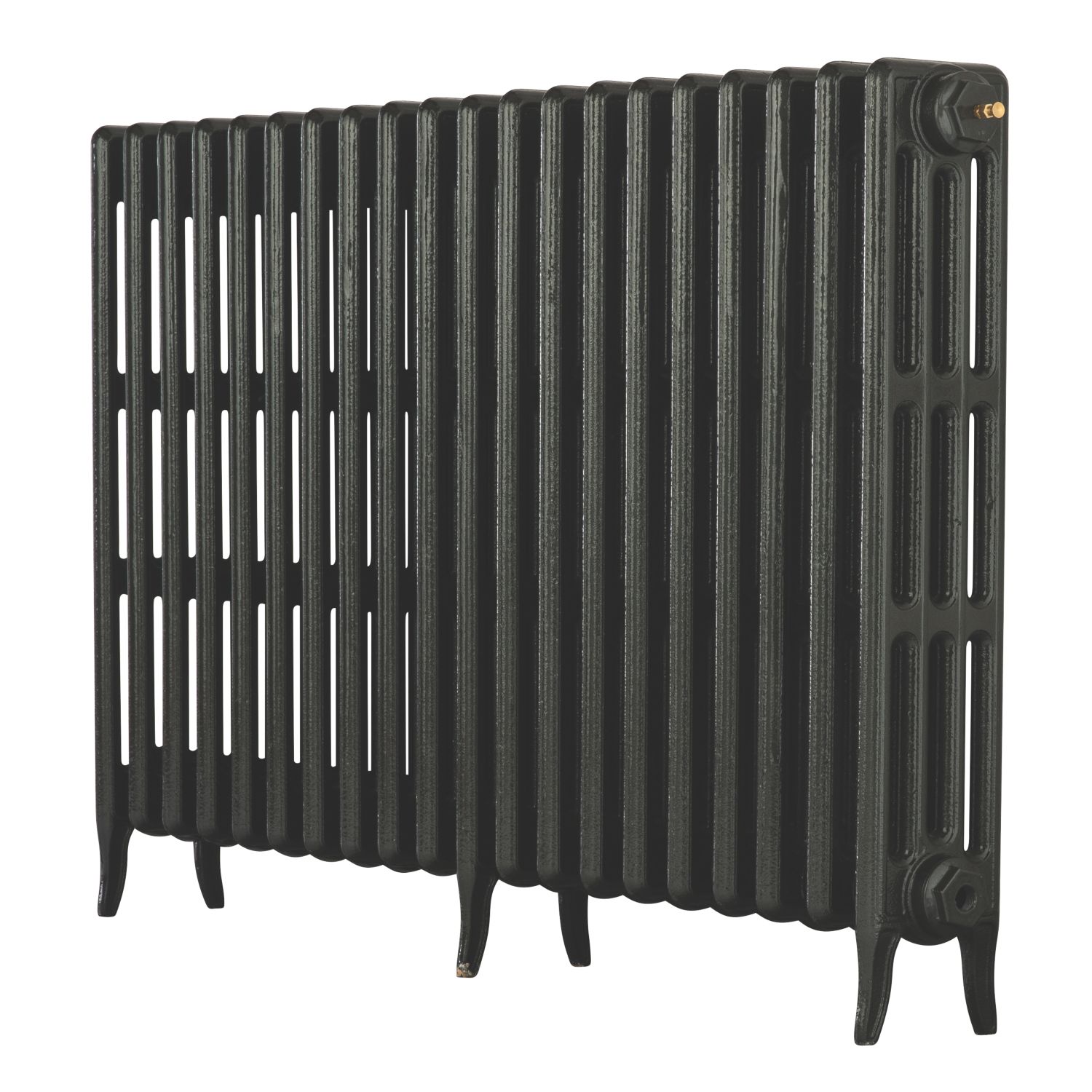 Arroll 760mm x 1114mm 5582BTU Pewter Cast Iron 4 Column Radiator (9782F)