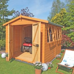 Shire Bison 10' x 10' (Nominal) Apex Tongue & Groove Timber Workshop