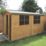 Shire Bison 10' x 10' (Nominal) Apex Tongue & Groove Timber Workshop