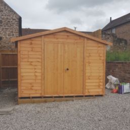 Shire Bison 10' x 10' (Nominal) Apex Tongue & Groove Timber Workshop