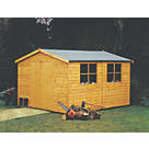 Shire Bison 10' x 10' (Nominal) Apex Tongue & Groove Timber Workshop