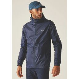 Regatta Pack It III Waterproof & Breathable Jacket Navy 3X Large Size 58.6" Chest