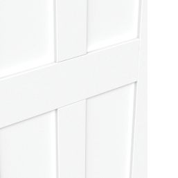 Green & Taylor Victorian Satin Painted White Wooden Shaker Internal Fully-Finished Door 1981mm x 838mm