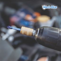 Spyder Mach-Blue 1/4" 50mm Hex Shank PZ2 Impact Driver Bits
 2 Pack